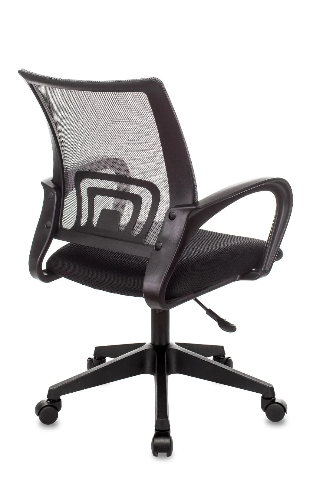 Кресло офисное TopChairs ST-Basic сетка / ткань темно-серый