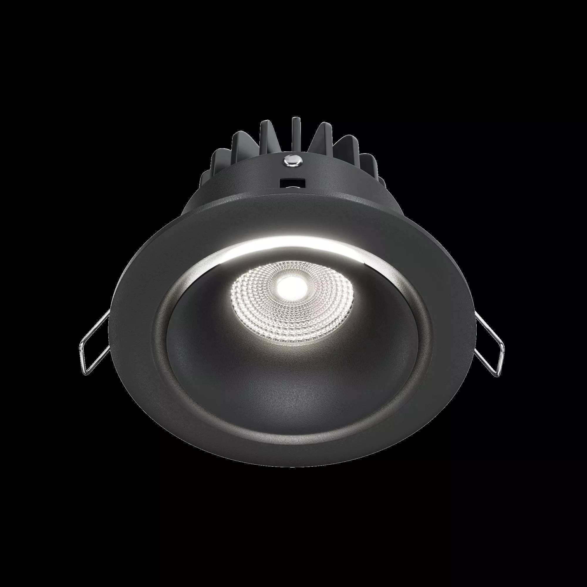 Точечный встраиваемый светильник Maytoni Yin DL031-L12W4K-D-B