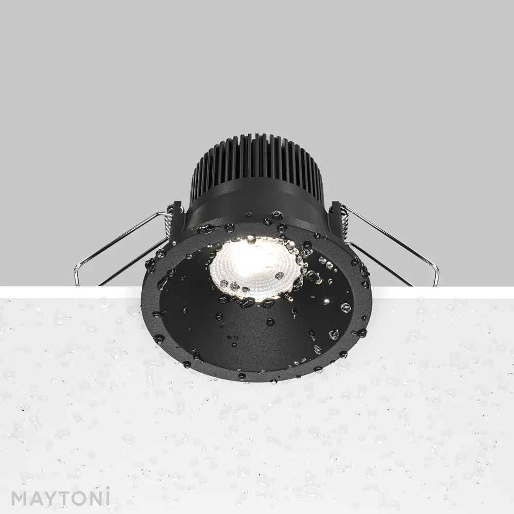Точечный встраиваемый светильник Maytoni Zoom DL034-01-06W4K-B