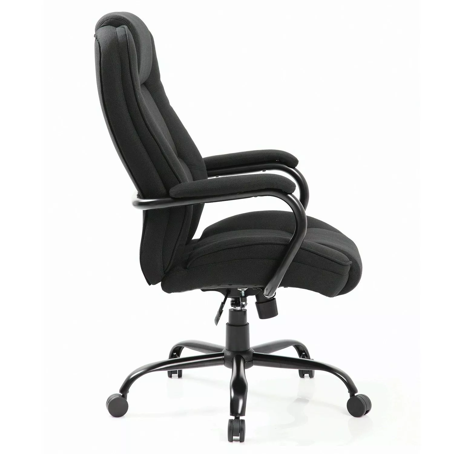 Кресло руководителя BRABIX PREMIUM Heavy Duty HD-002 усиленное ткань Черный 531830