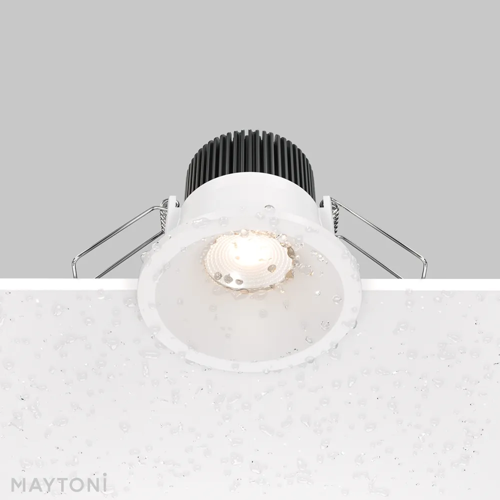 Точечный встраиваемый светильник Maytoni Zoom DL034-01-06W3K-D-W