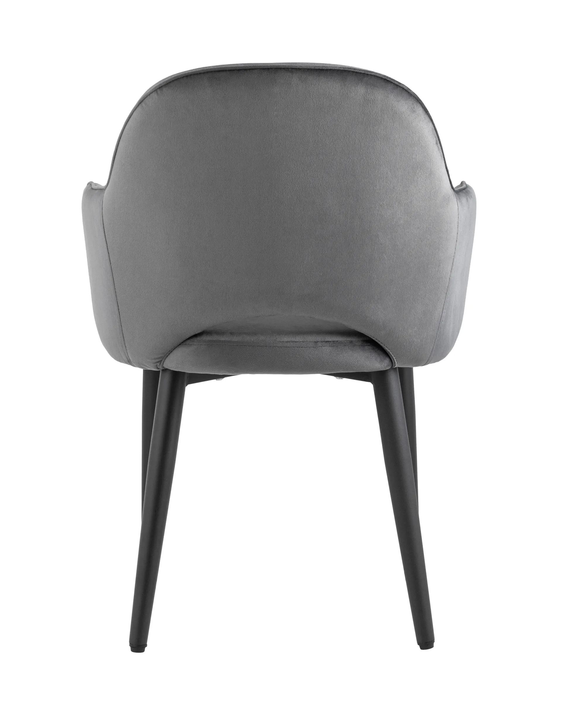 Комплект стульев Венера велюр серый 2 шт