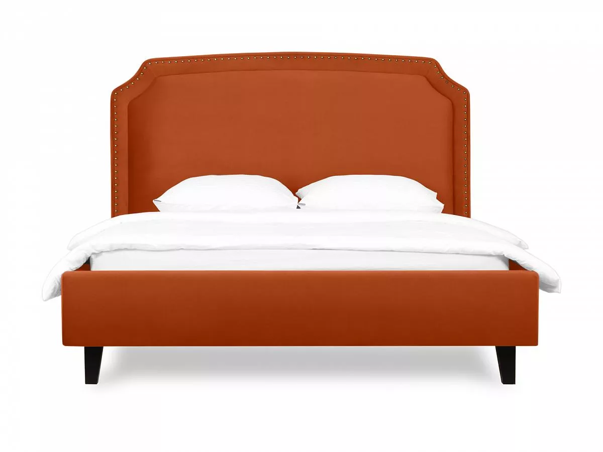 Кровать двуспальная Ruan 180х200 оранжевый 652370