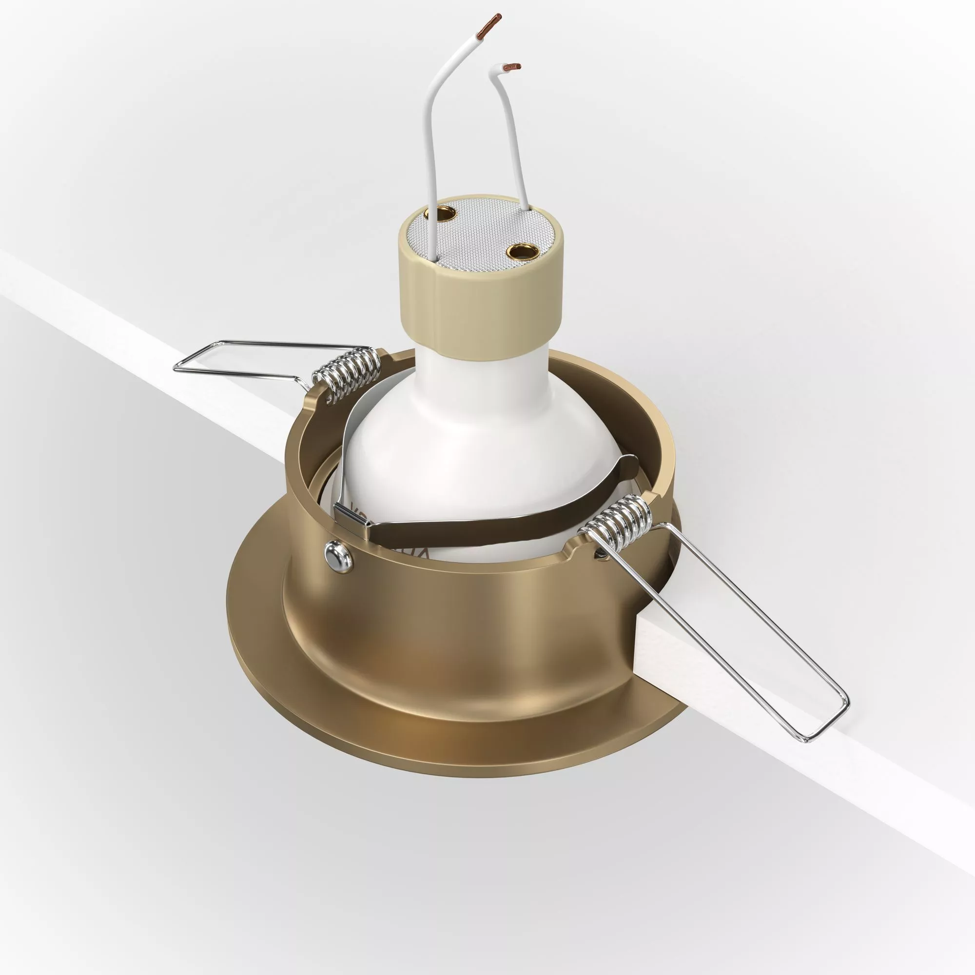 Точечный встраиваемый светильник Maytoni Slim DL027-2-01-MG