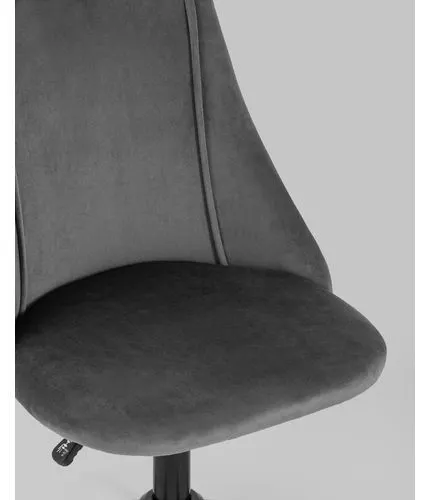 Кресло офисное Сиана велюр серый