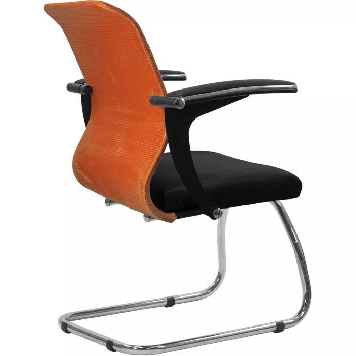 Кресло SU-M-4F1 Оранжевый / черный