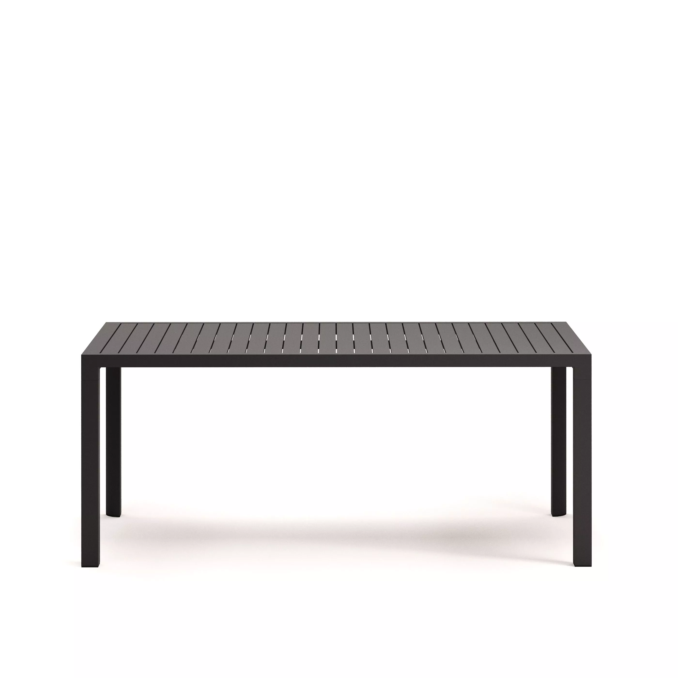 Уличный стол La Forma Culip с порошковым покрытием серого цвета 180 х 90