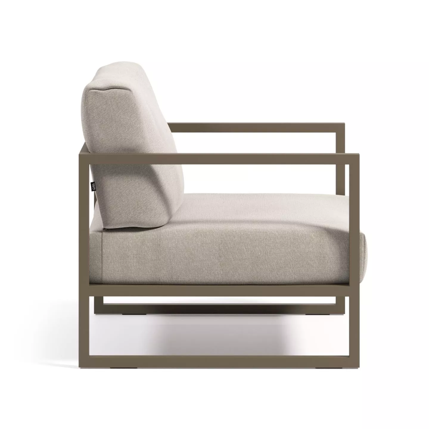 Кресло для улицы La Forma Comova светло-серый / зеленый