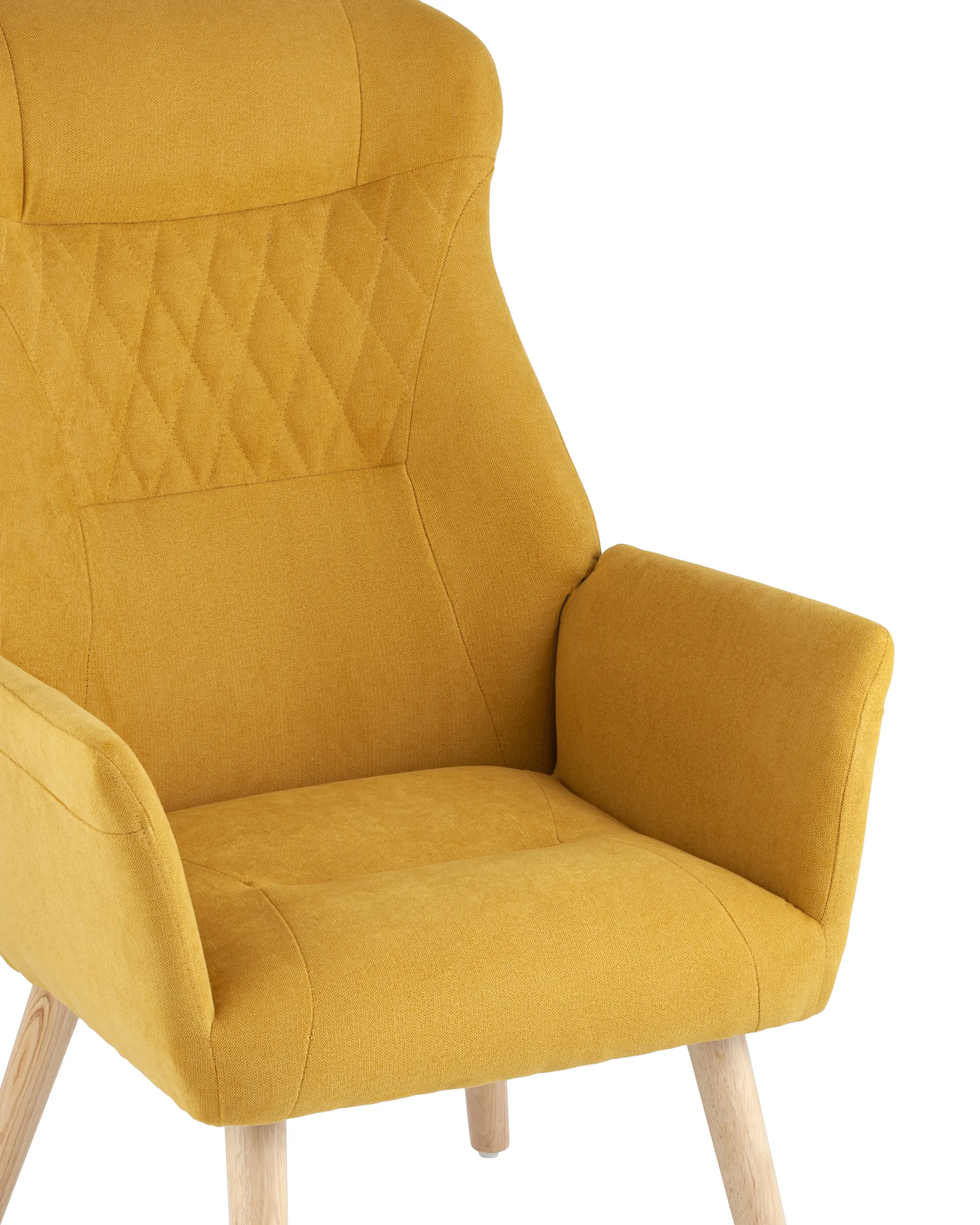 Кресло Парлор желтый