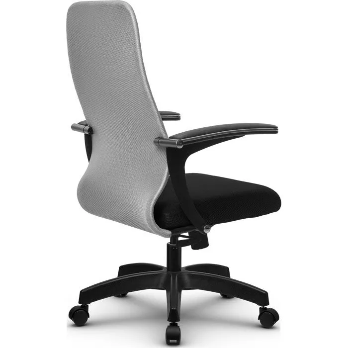Кресло компьютерное SU-СU160-10 Pl Светло-серый / черный