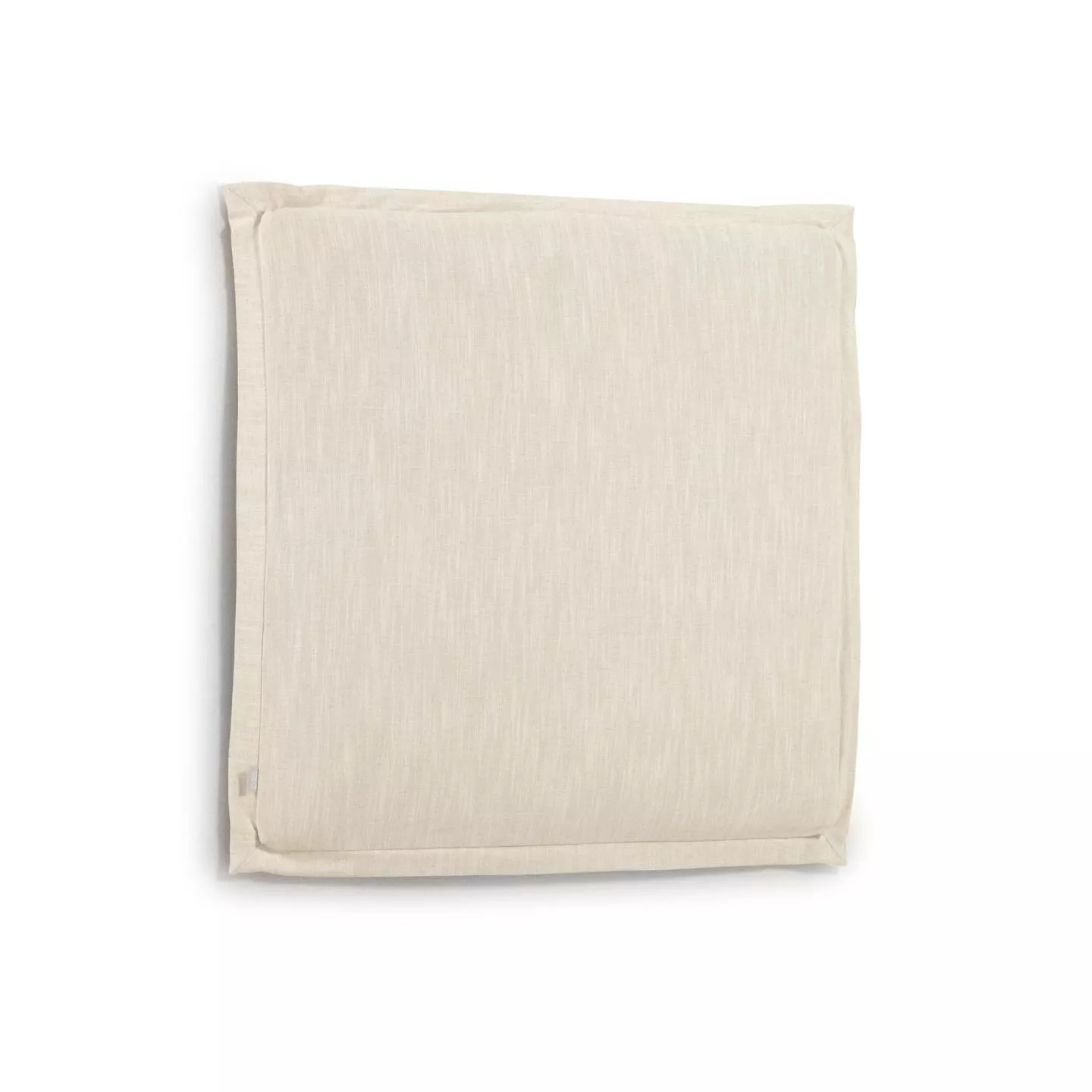 Изголовье La Forma лен белого цвета Tanit со съемным чехлом 106 x 106 см
