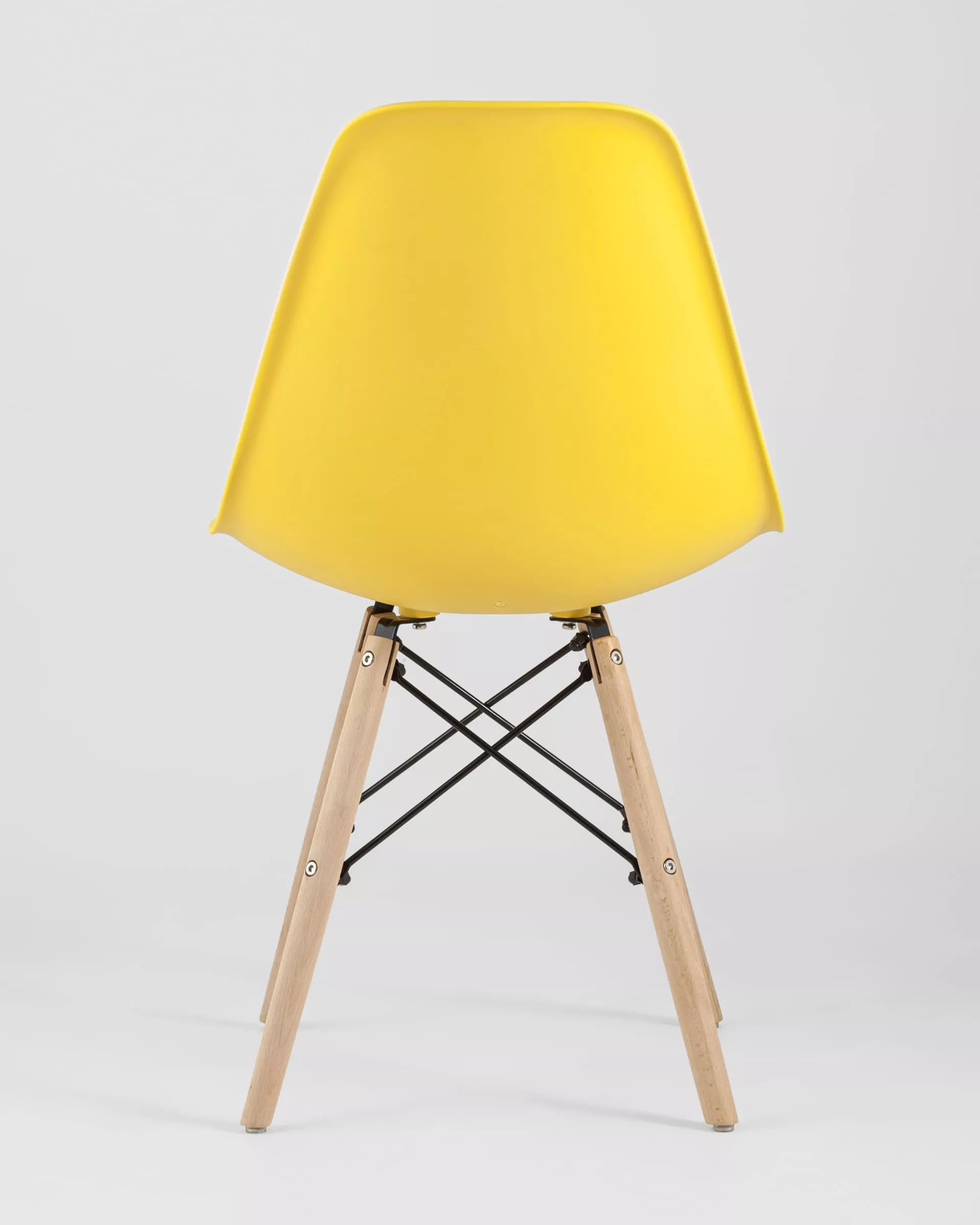 Комплект стульев Eames Style DSW желтый x4