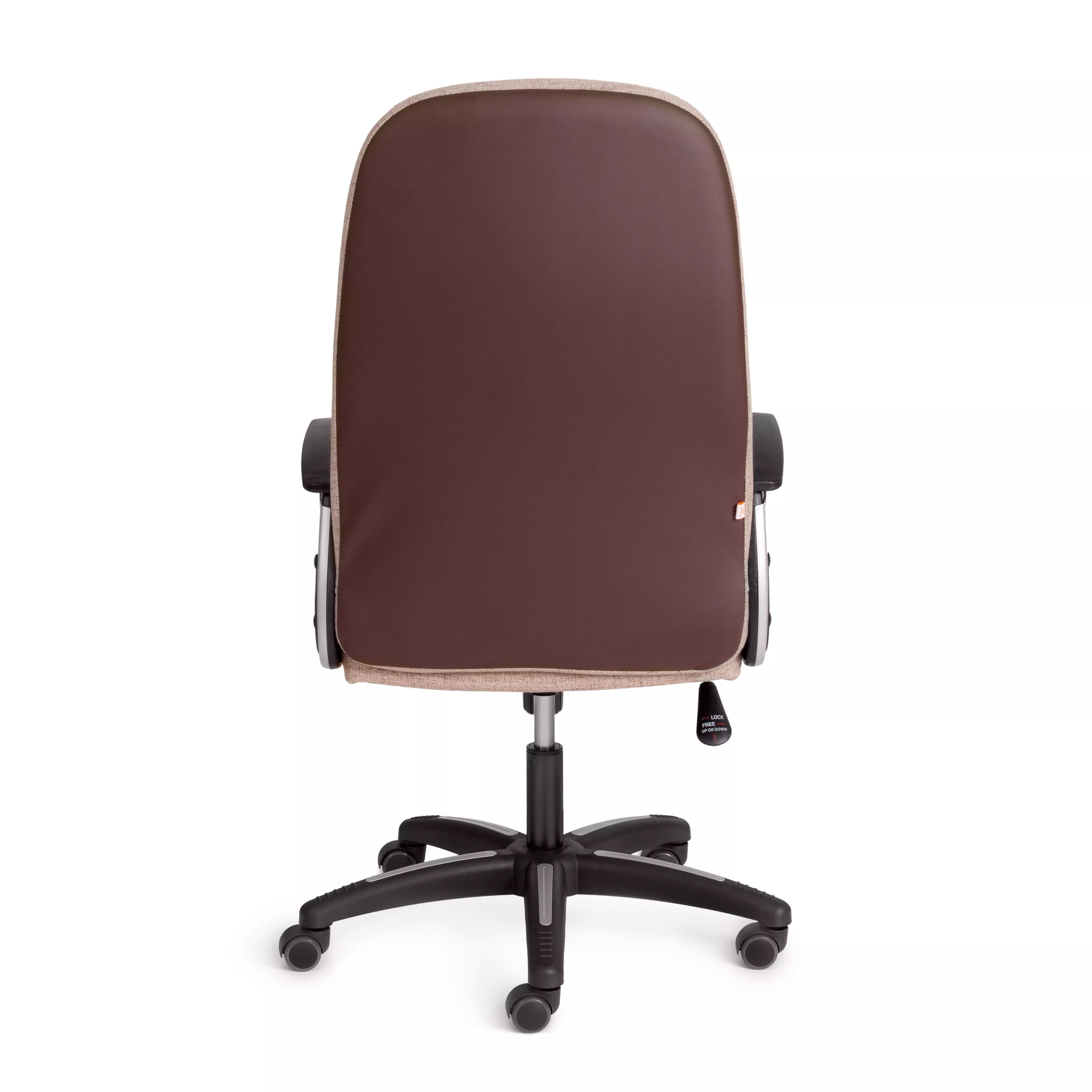 Кресло ADVANCE кожзам коричневый фостер