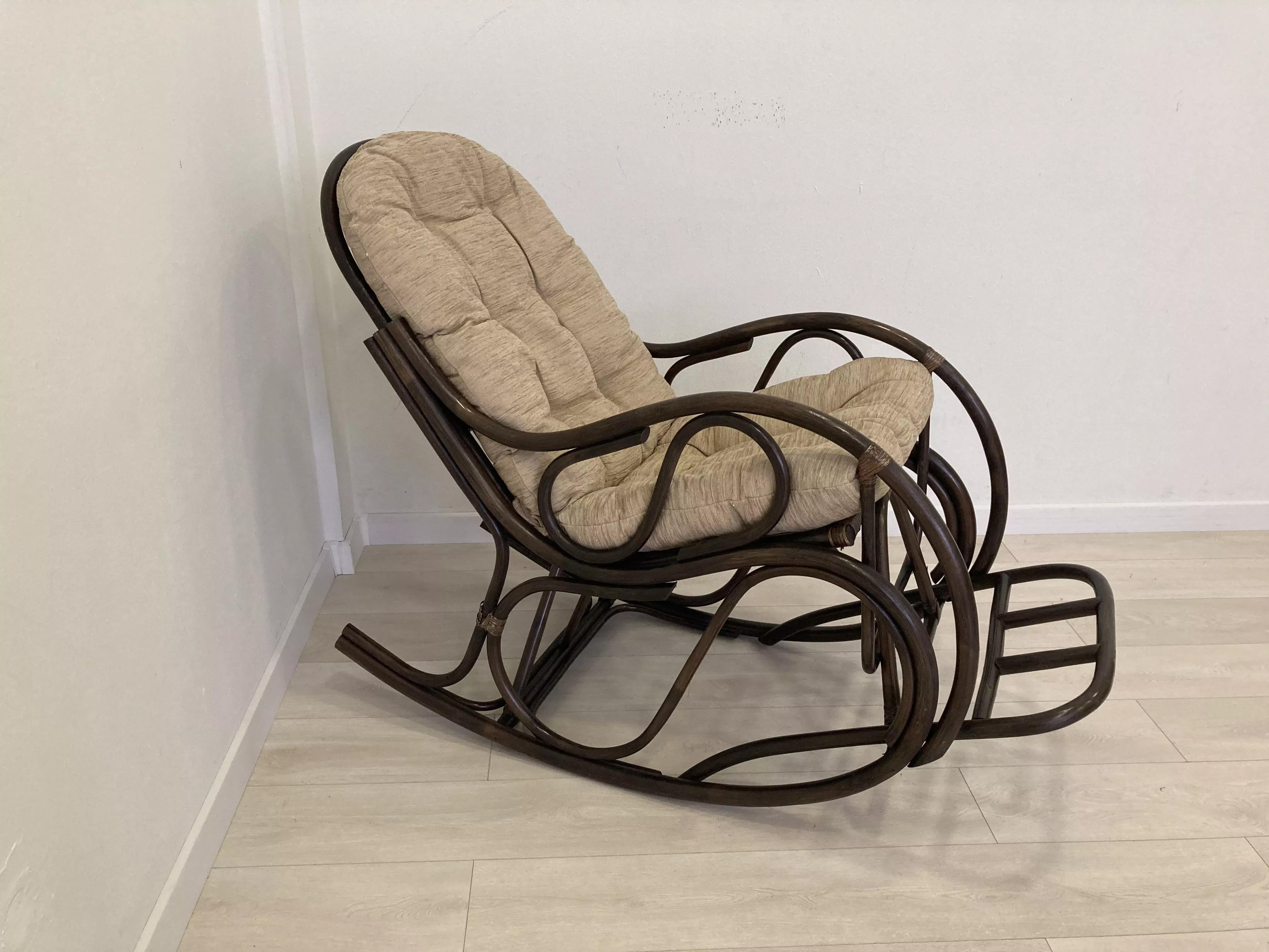 Кресло-качалка для отдыха 05 05 (разборное) темно-коричневый