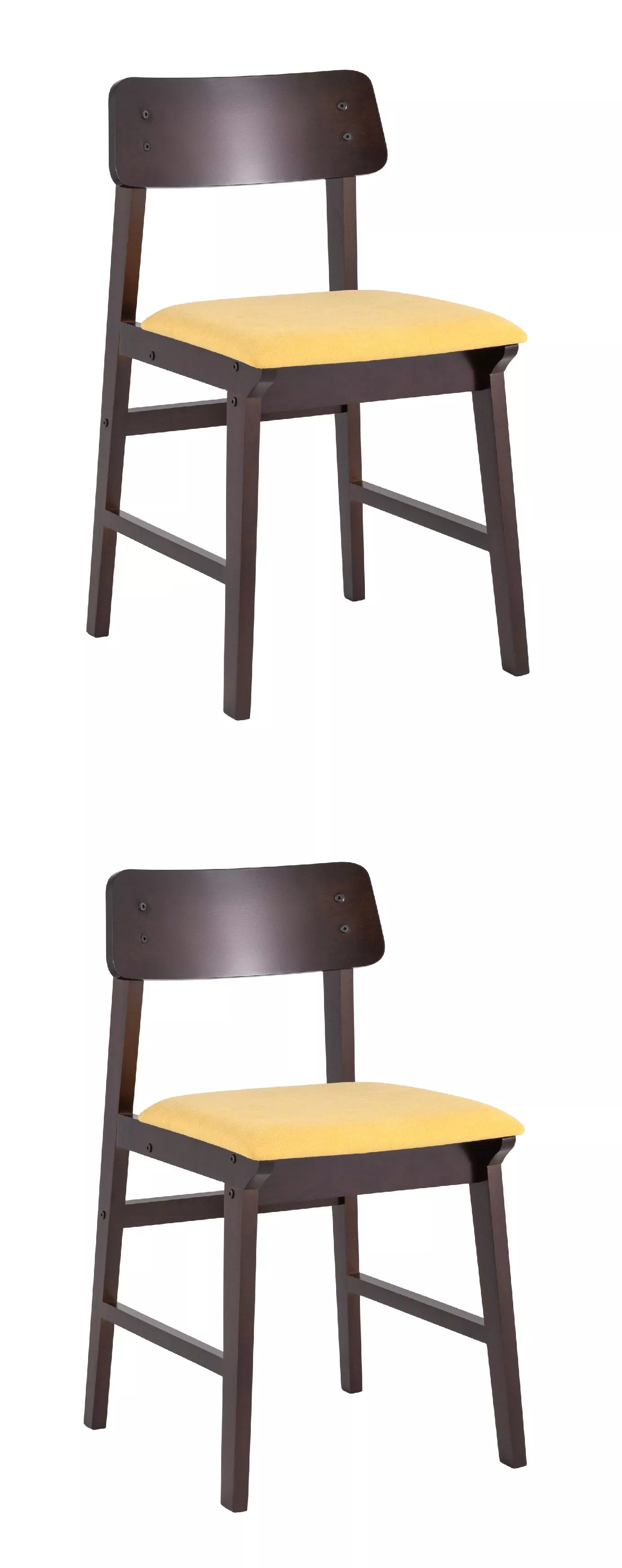 Комплект стульев ODEN NEW желтый 2 шт