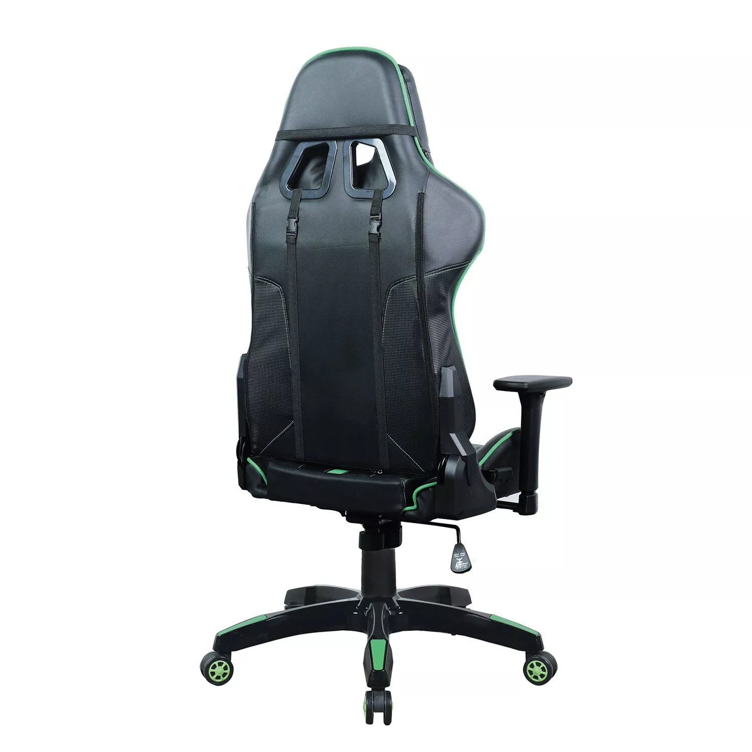 Геймерское кресло BRABIX GT Carbon GM-120 Черный зеленый 531929