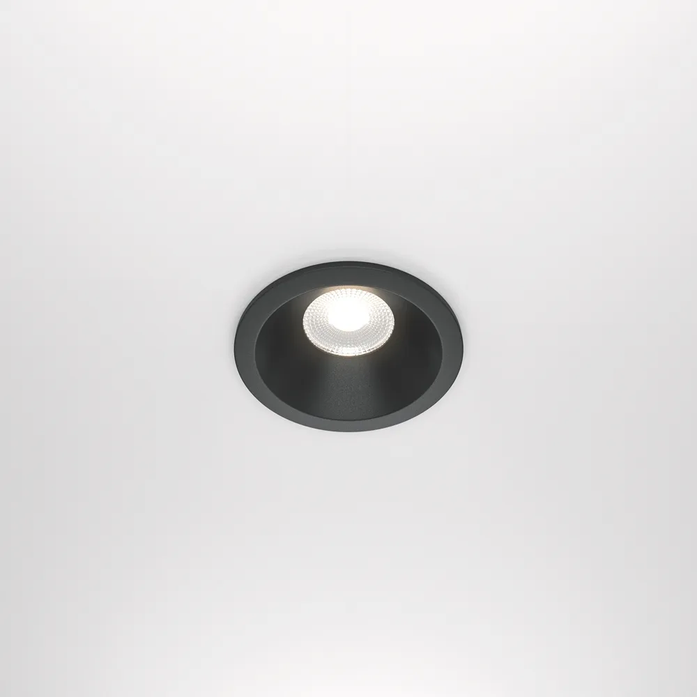 Точечный встраиваемый светильник Maytoni Zoom DL034-L12W4K-B