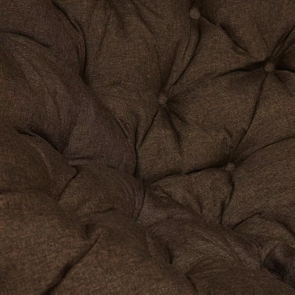 Кресло PAPASAN 23/01 W с подушкой Antique brown ткань коричневый