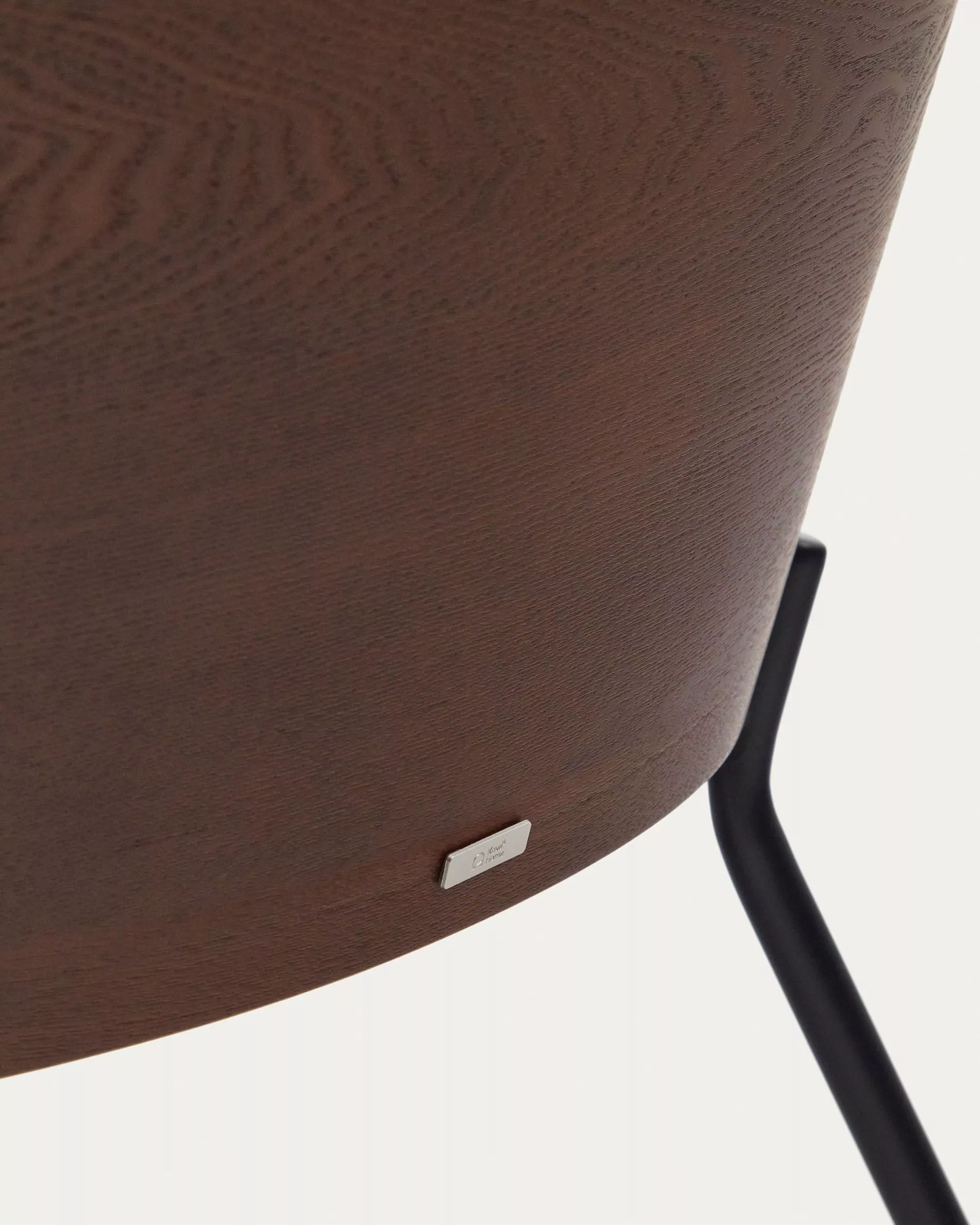 Кресло La Forma Eamy светло-коричневый отделка венге