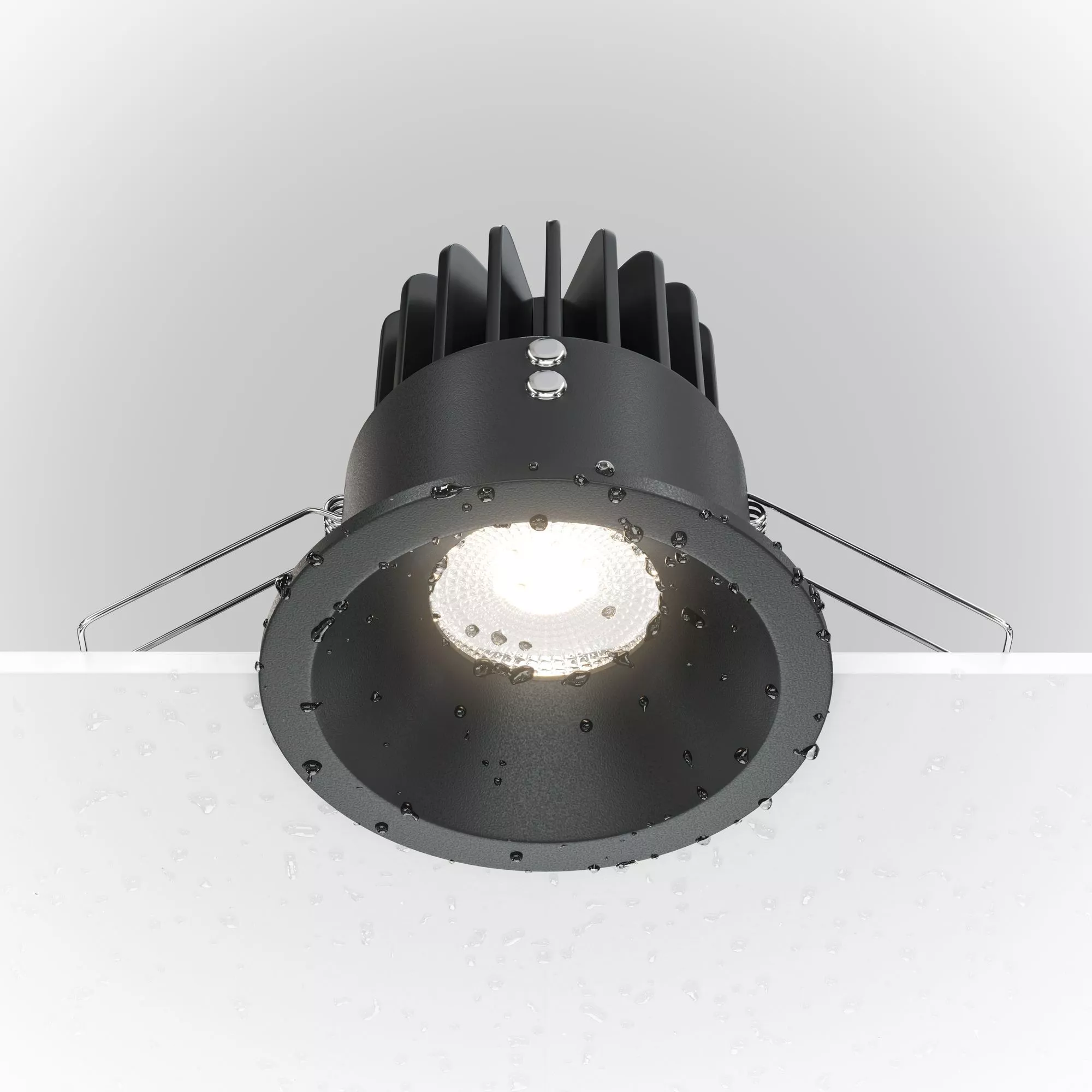 Точечный встраиваемый светильник Maytoni Zoom DL034-L12W3K-D-B