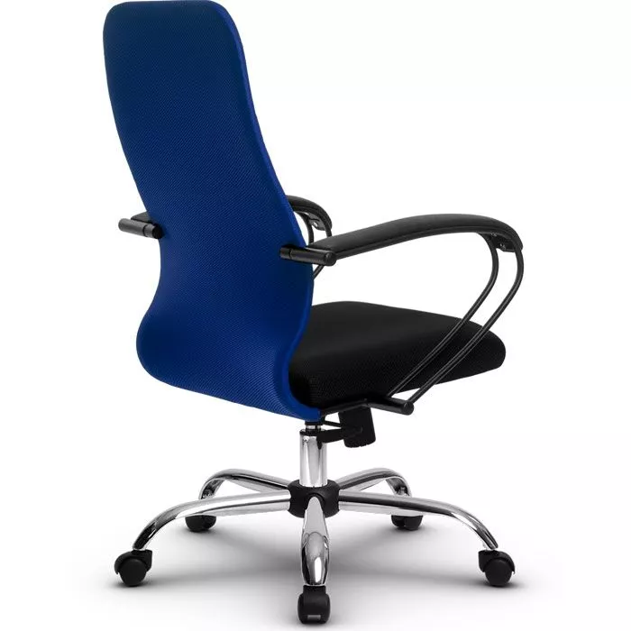 Кресло компьютерное SU-СК130-10 Ch Синий / черный