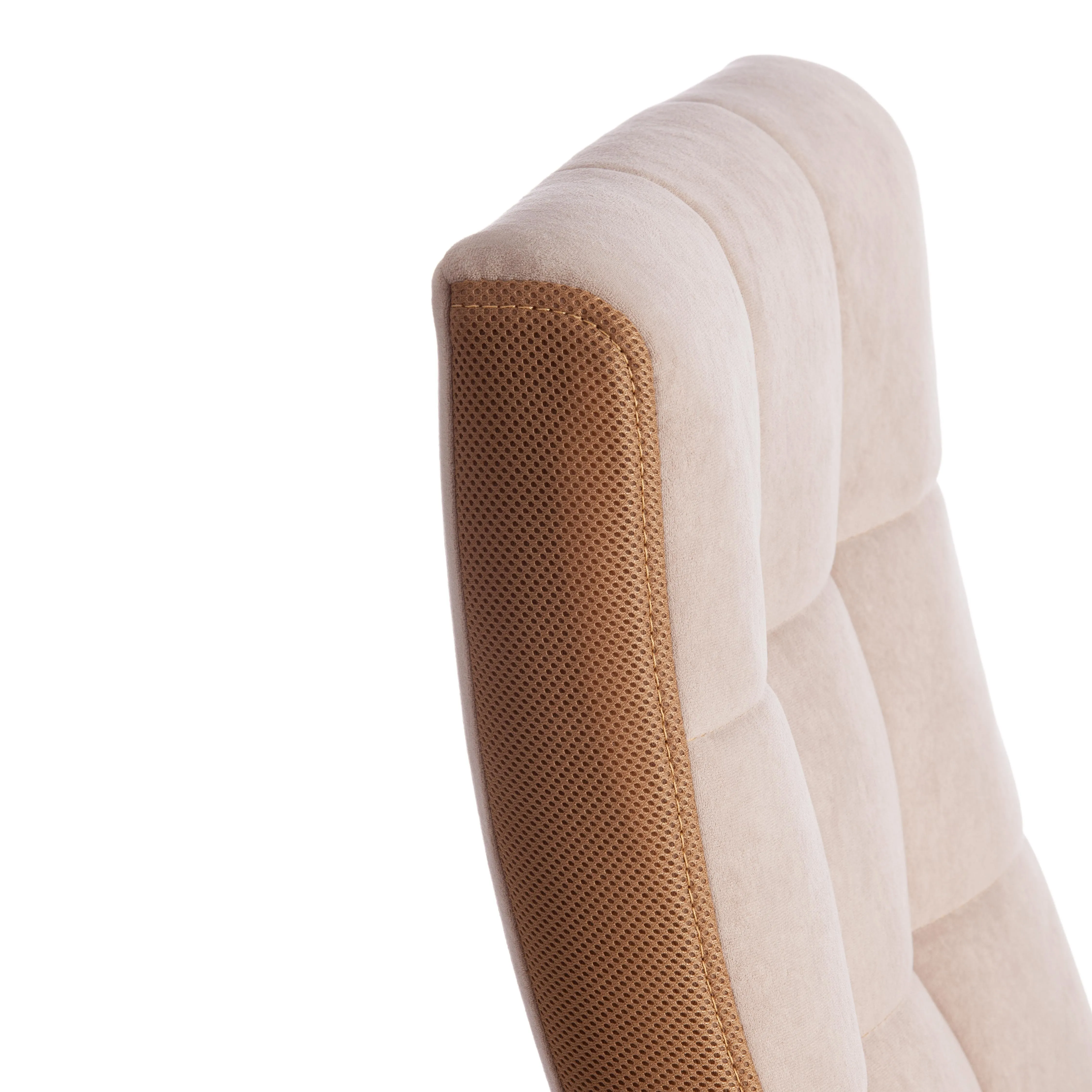 Кресло TRENDY (22) ткань бежевый / бронза