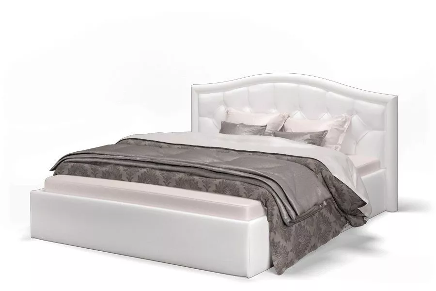 Кровать Стелла с подъемным механизмом 140 см Vega white МЛК
