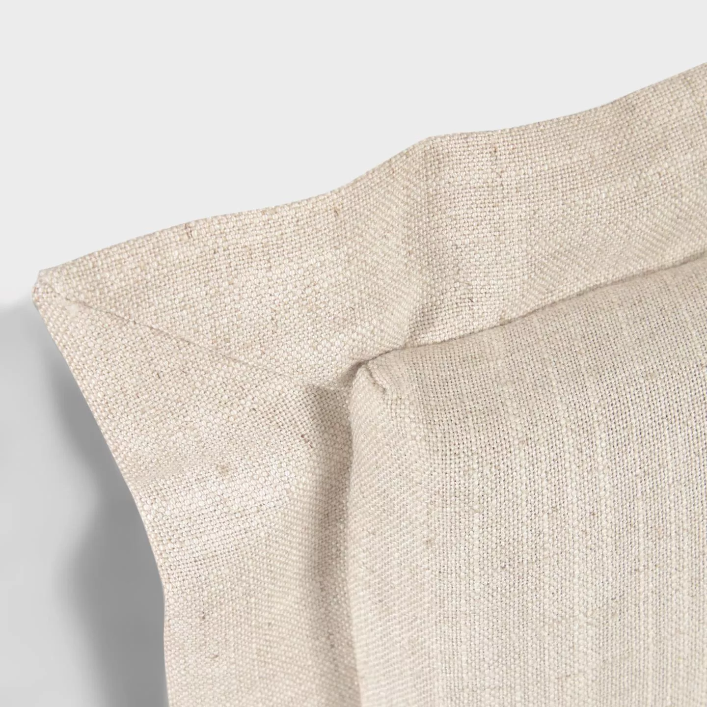 Изголовье La Forma лен белого цвета Tanit со съемным чехлом 106 x 106 см