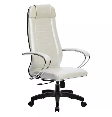Кресло компьютерное Метта Комплект 29 Pl белый лебедь
