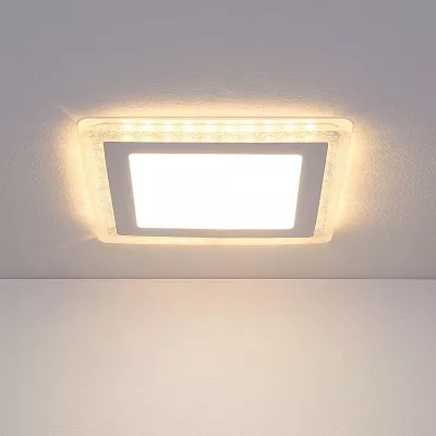 Потолочный светильник Elektrostandard Compo DLS024 10W 4200K Белый
