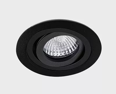 Точечный встраиваемый светильник ITALLINE SAC021D-4 black/black