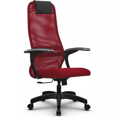 Кресло компьютерное SU-BU158-8 Pl Красный / красный