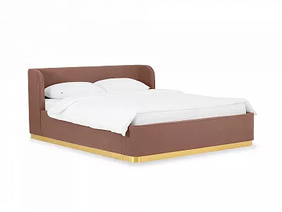 Кровать 160х200 с подъемным механизмом Vibe коричневый 748482