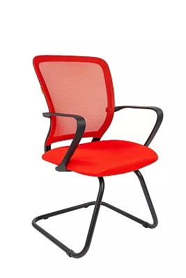 Кресло на полозьях CHAIRMAN 698V красный