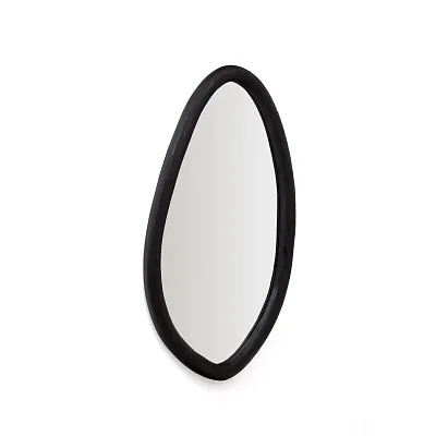 Зеркало в раме La Forma Magrit массив мунгура с черной отделкой 60 x 110 см 178176