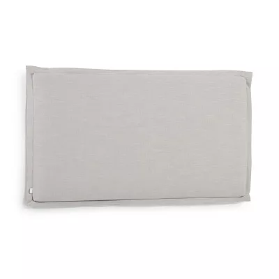 Изголовье La Forma лен серого цвета Tanit со съемным чехлом 206 x 106 см