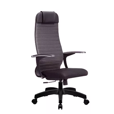 Кресло компьютерное МЕТТА B 1b 21 / U158 Pl Темно-серый
