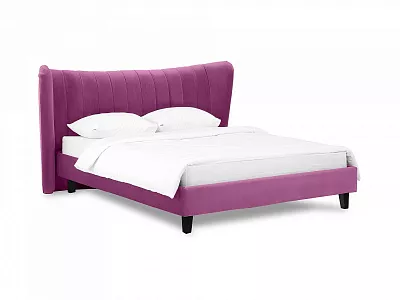 Кровать 160х200 Queen II Agata L розовый 574794