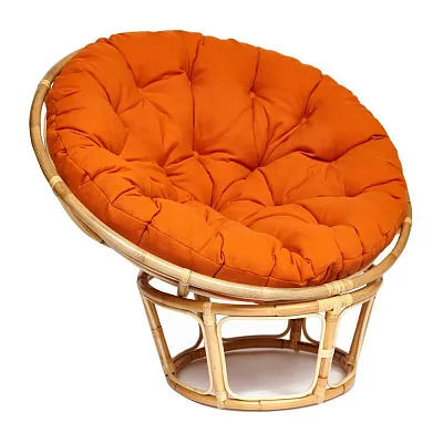 Кресло PAPASAN ECO P115-1/SP STD c подушкой оранжевый