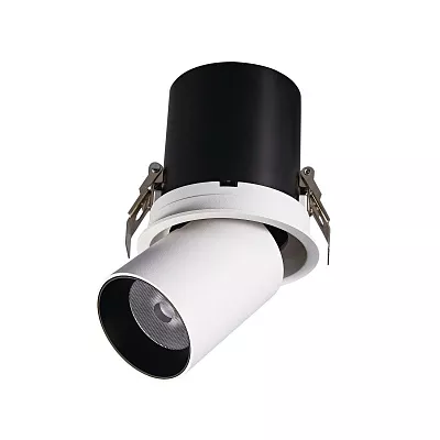 Точечный встраиваемый светильник Delight Collection 3003 DA3003RR white/black