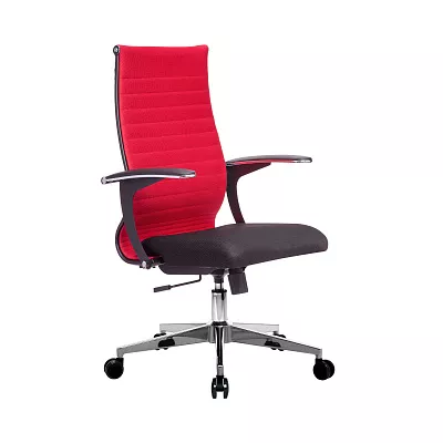 Кресло компьютерное МЕТТА B 2b 19 / U158 Ch Красный