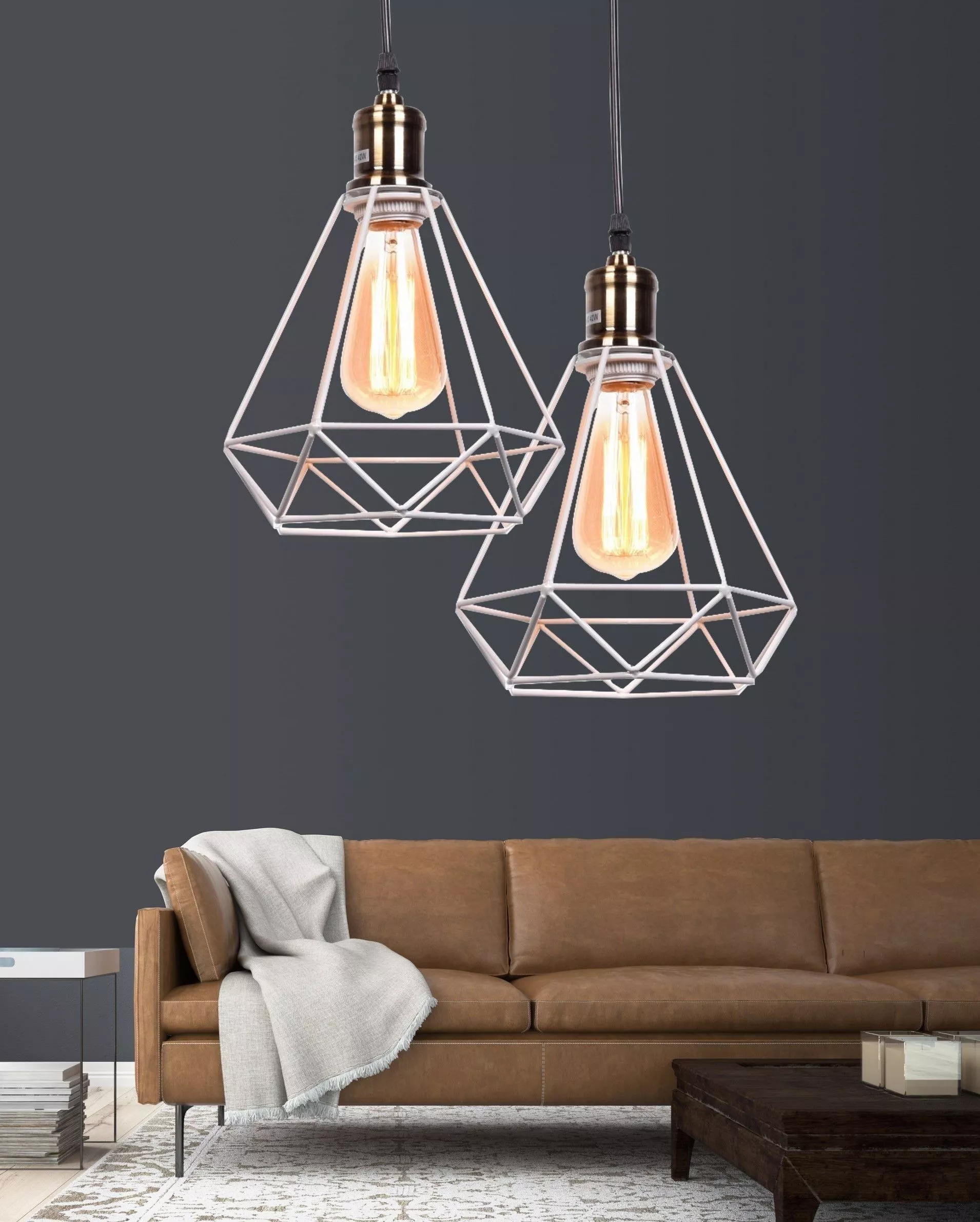 Подвесной светильник Lumina Deco COBI LDP 11609-1 WT