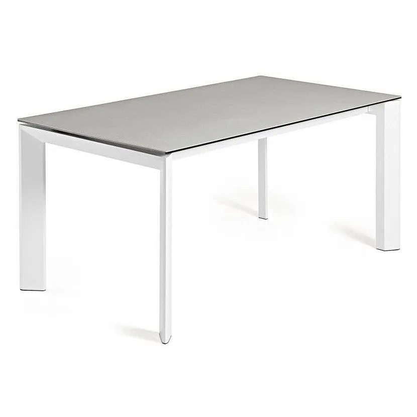 Обеденный стол La Forma Atta 220х90 светло-серый 053498