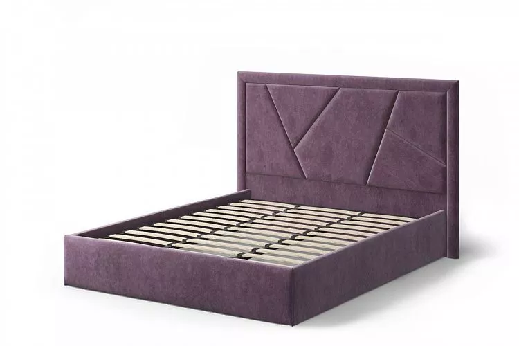 Кровать без основания 160х200 Индиго NEO 17 ( фиолетовый ) МЛК