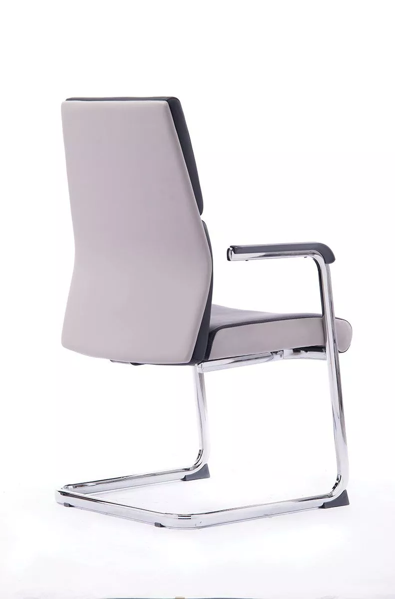 Кресло офисное Лондон CF хром темно-серый экокожа HR8637-2-417 NORDEN