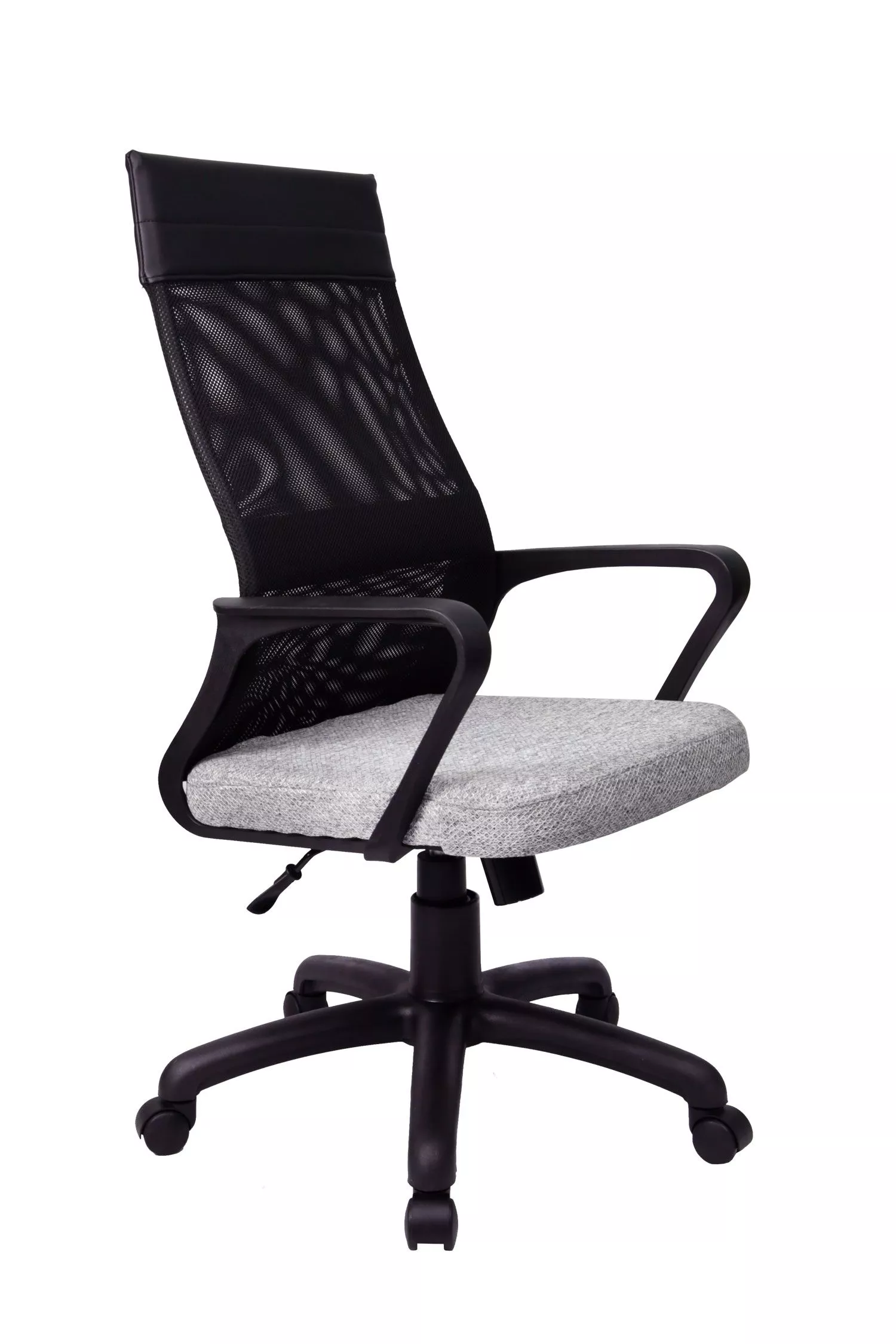 Кресло для персонала Riva Chair RUSSIA 1166 TW PL черный / серый