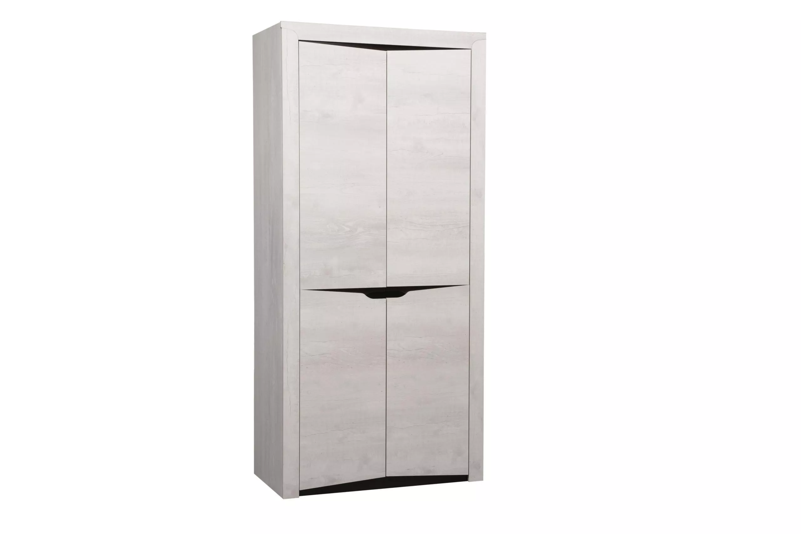 Шкаф для одежды Лючия Олмеко 33.18 бетон пайн белый