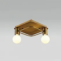 Потолочный светильник ITALLINE Vega PL 6088/2 bronze