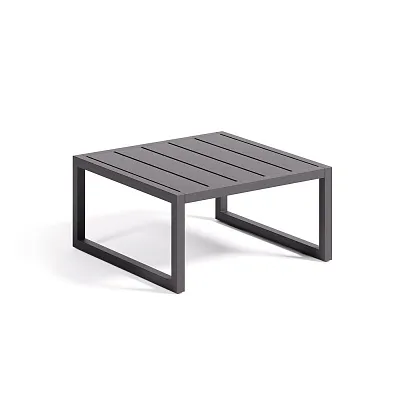 Столик для улицы La Forma Comova черный 60 x 60 см