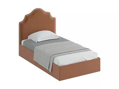 Кровать Princess с подъемным механизмом оранжевый 340882